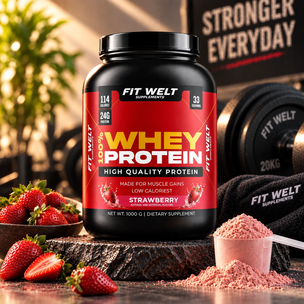 Whey Protein Strawberry